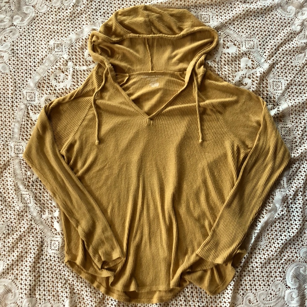American Eagle Soft and Sexy Plush Hooded Long